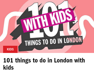 101 things to do in London with kids